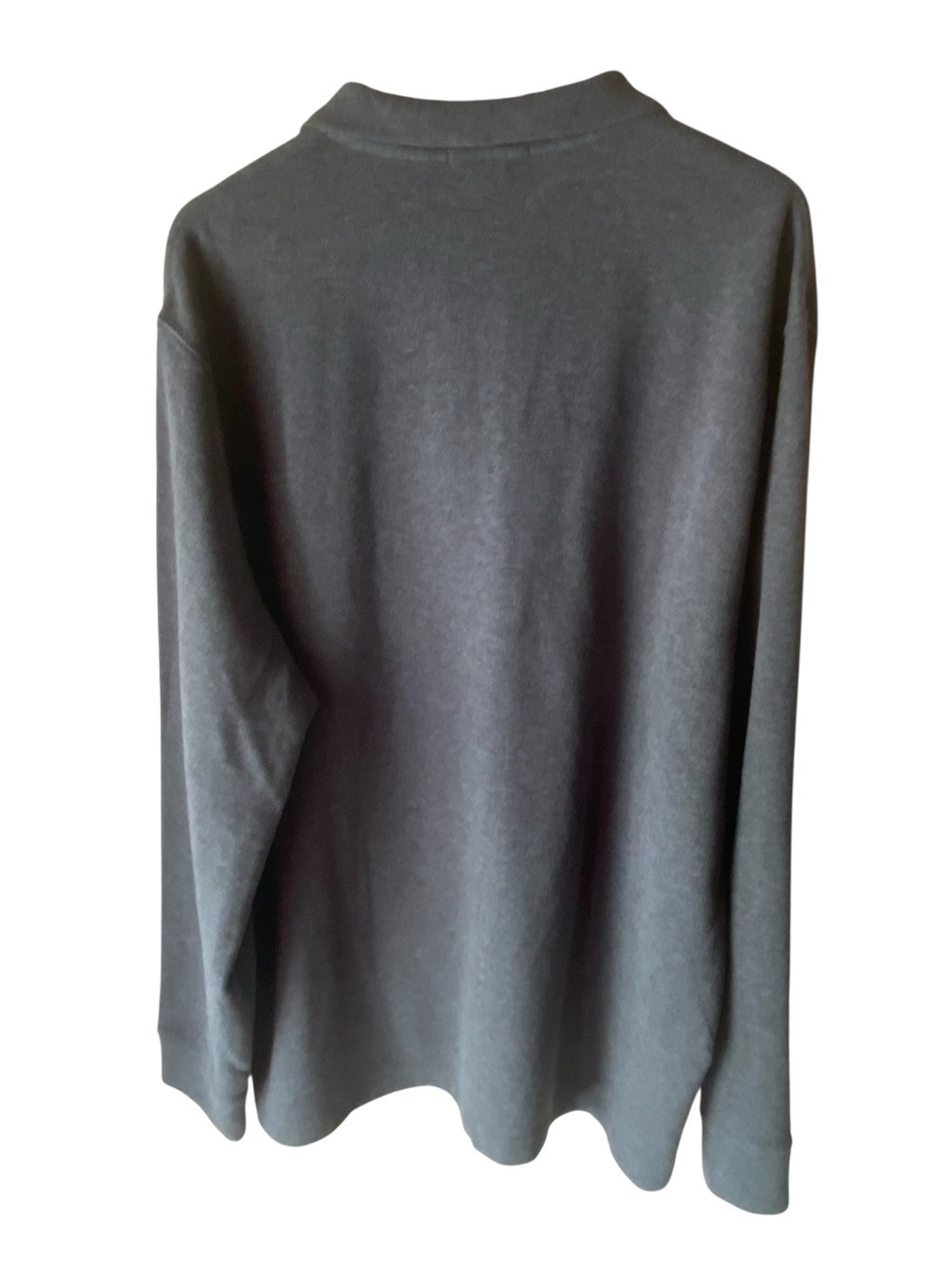 Polo by Ralph Lauren Dark Gray Zip-Neck Pullover Sweater - Picture 2 of 6